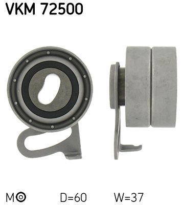 Great value for money - SKF Timing belt tensioner pulley VKM 72500