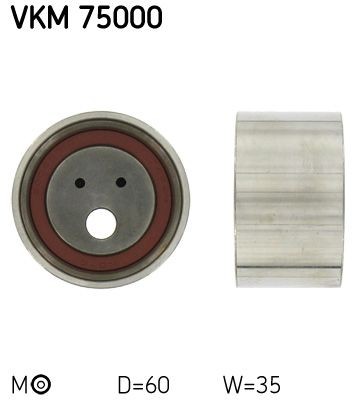 SKF VKM 75000 HYUNDAI Timing belt idler pulley