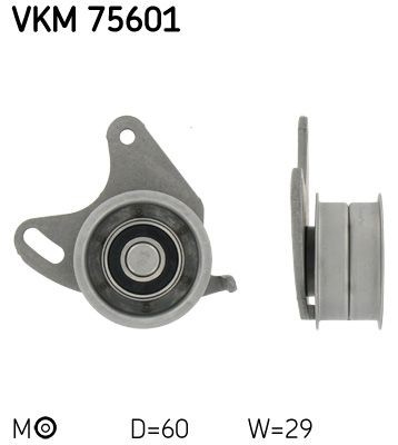 Hyundai Timing belt tensioner pulley SKF VKM 75601 at a good price