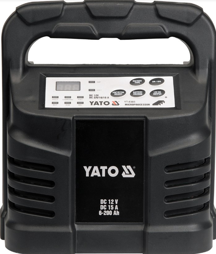 Akumulatoru lādētāji Motocikls YATO YT8303