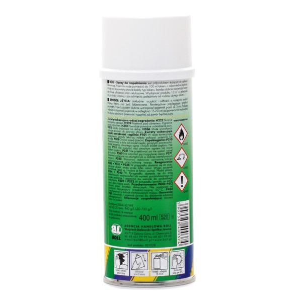 BOLL 001028 Filler aerosol, Capacity: 400ml