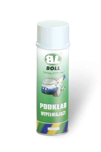 BOLL 001051 Spray putty filler white, aerosol, Capacity: 500ml