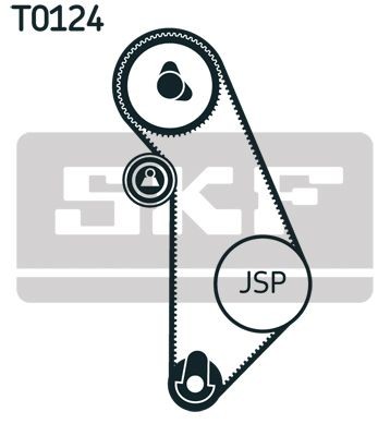 SKF Timing belt pulley set VKMA 01006