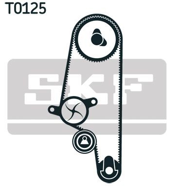 SKF Timing belt pulley set VKMA 01107