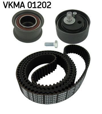 SKF VKMA 01202 Timing belt kit Number of Teeth: 253, with rounded tooth profile