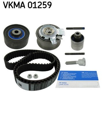 SKF VKMA 01259 Timing belt kit Number of Teeth: 141, with rounded tooth profile