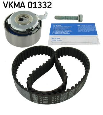 SKF VKMA 01332 Timing belt kit Number of Teeth: 83, with rounded tooth profile