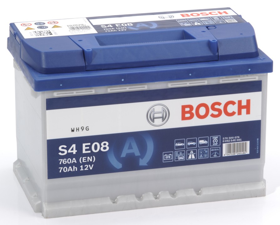 Batterie BOSCH 70 Ah - S4 026 - ref. 0 092 S40 260 au meilleur