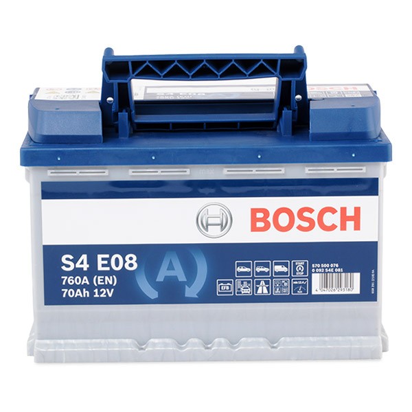 0092S4E081 Autobatterie BOSCH S4E08 - Große Auswahl - stark reduziert