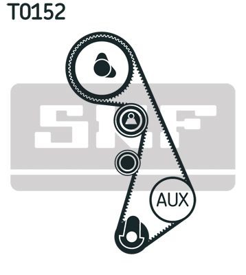 SKF Timing belt pulley set VKMA 01908