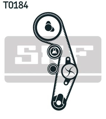 SKF Timing belt pulley set VKMA 01942