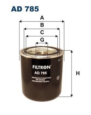 FILTRON AD785 Air filter 4291297