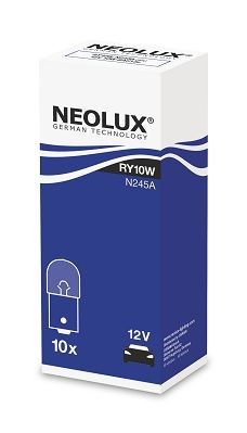 N245A NEOLUX® Indicator bulb SKODA Orange 12V 10W, RY10W