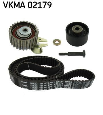 SKF VKMA 02179 Timing belt kit Number of Teeth: 190, with rounded tooth profile