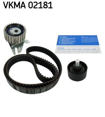 SKF VKMA 02181 Timing belt kit Number of Teeth: 163, with rounded tooth profile