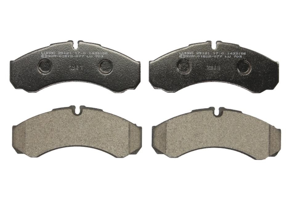 29121 LUMAG prepared for wear indicator Height: 66,5mm, Thickness: 17mm Brake pads 29121 00 703 00 buy