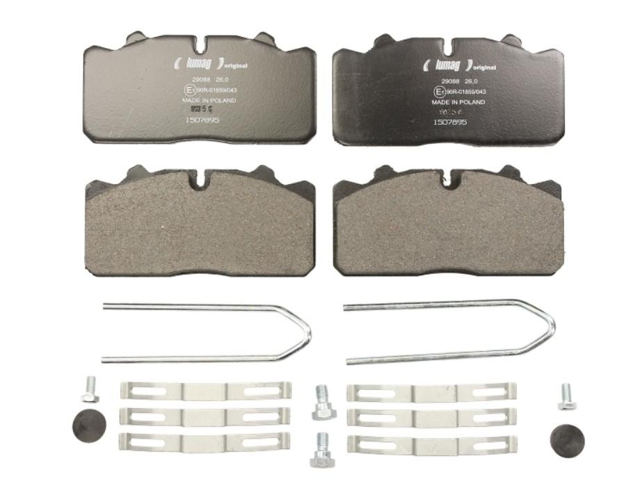 Original 29088 00 902 00 LUMAG Brake pads experience and price