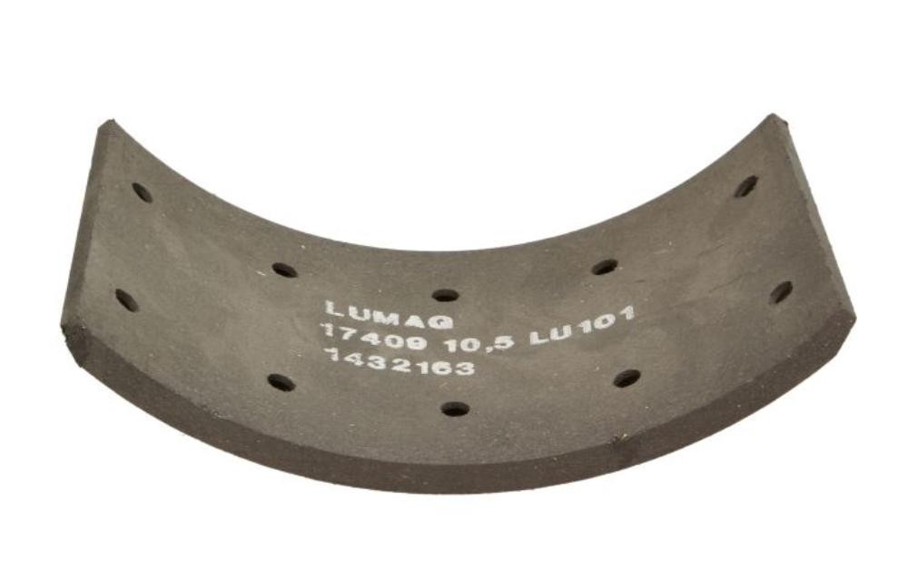 LUMAG Brake Lining Kit, drum brake 17409 00 101 10