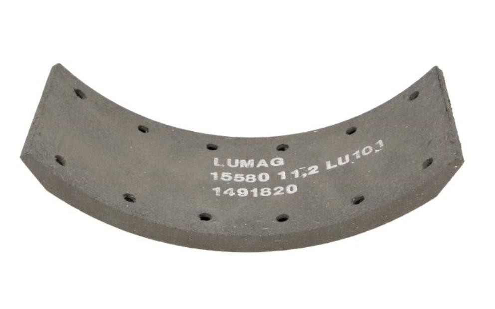 LUMAG Brake Lining Kit, drum brake 15580 10 101 10