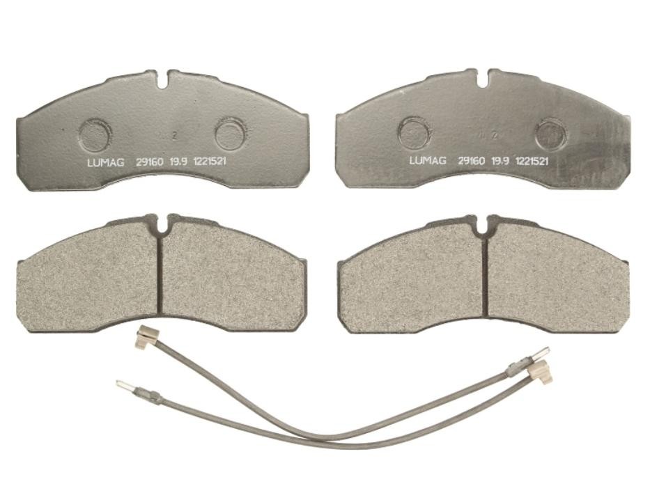 29 160 20,30 41 4 LUMAG prepared for wear indicator Height: 68mm, Thickness: 20,30mm Brake pads 29160 00 703 00 buy