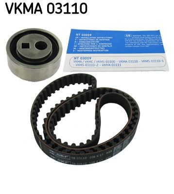 VKM 13100 SKF Number of Teeth: 108, with rounded tooth profile Timing belt set VKMA 03110 buy