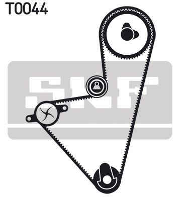 SKF Timing belt pulley set VKMA 03110