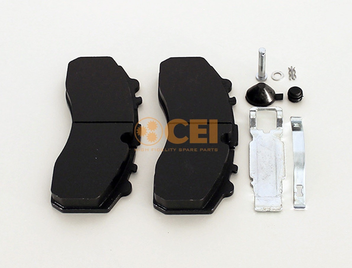 CEI Disc brake pads rear and front MERCEDES-BENZ Citaro (O 530) new 584.000