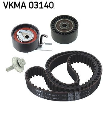 VKMA 03140 SKF Cambelt kit MAZDA Number of Teeth: 144, with rounded tooth profile
