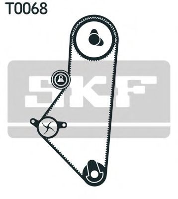 SKF Timing belt pulley set VKMA 03220