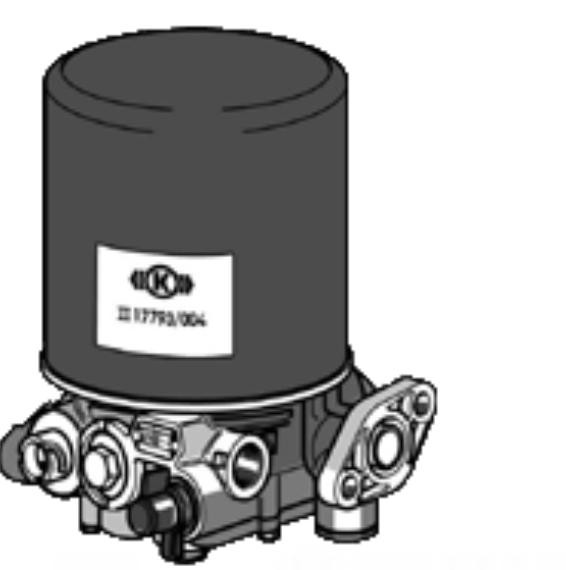 KNORR-BREMSE K024635N50 Air Dryer, compressed-air system 13 bar