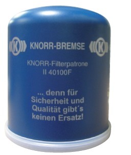 II40100F KNORR-BREMSE Lufttrocknerpatrone, Druckluftanlage GINAF C-Series