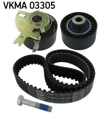 SKF VKMA 03305 Timing belt kit Number of Teeth: 118, with rounded tooth profile
