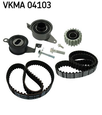 SKF VKMA 04103 Timing belt kit Number of Teeth 1: 116, with rounded tooth profile