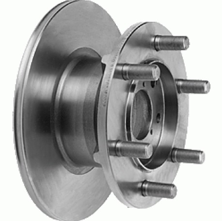 Disc brakes KNORR-BREMSE Front Axle, 267x14.2mm, 6x170 - II39284F