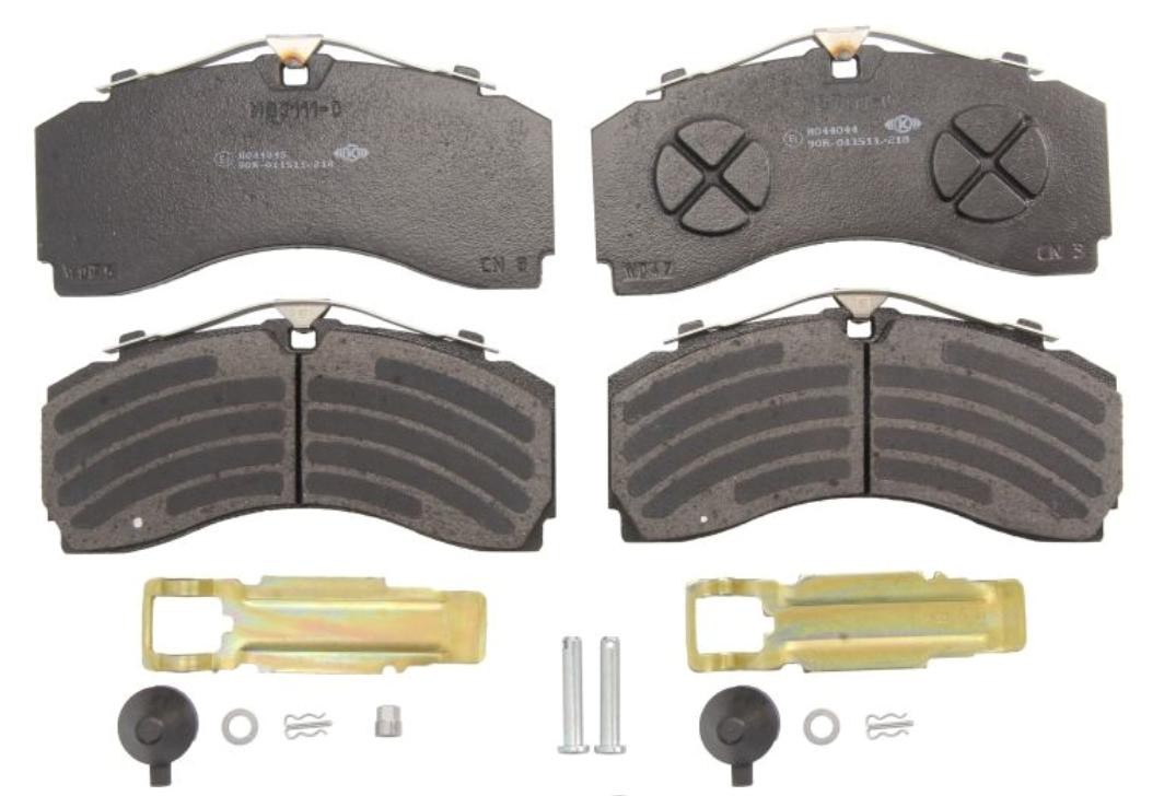 Mercedes SPRINTER Disk brake pads 13651482 KNORR-BREMSE K035471K50 online buy