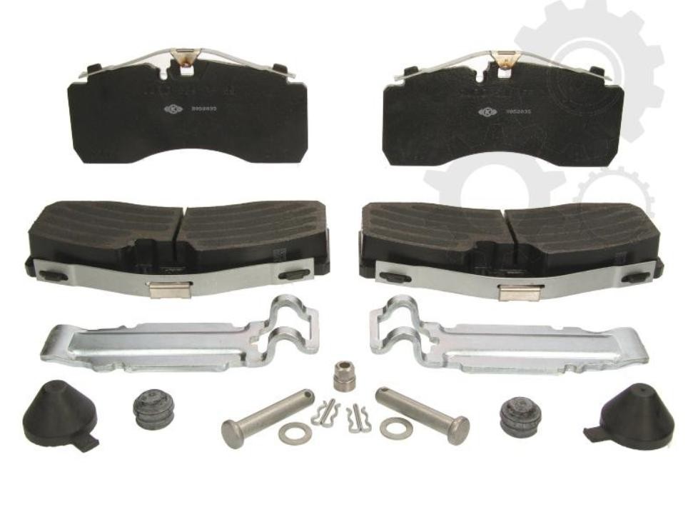 KNORR-BREMSE K078206K50 Brake pad set prepared for wear indicator, with accessories