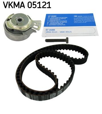 Original SKF VKM 15121 Timing belt replacement kit VKMA 05121 for OPEL MERIVA