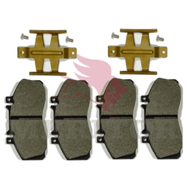 29835 MERITOR Front Axle Height: 85.5mm, Width: 175mm, Thickness: 22mm Brake pads MDP5040 buy