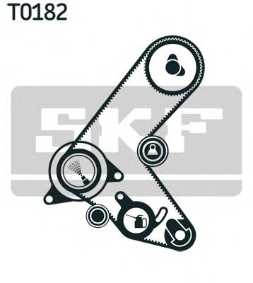 VKM 15218 SKF Number of Teeth: 131, with rounded tooth profile Width: 25mm Timing belt set VKMA 05702 buy