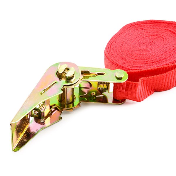 CARCOMMERCE 42946 Winch strap red, 5 m, 100 kg