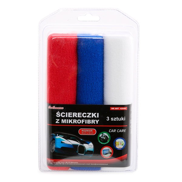 Microfiber cleaning cloth CARCOMMERCE 42049