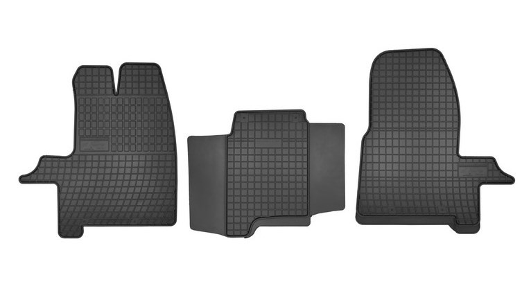 Auto Gummimatten Fußmatten für Ford Transit Custom ab 2018 - 2