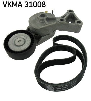 Original SKF VKM 31019 Poly v-belt kit VKMA 31008 for AUDI A3