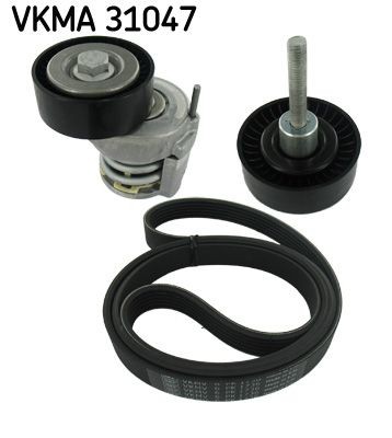 SKF VKMA 31047 Volkswagen TOURAN 2007 V-ribbed belt kit