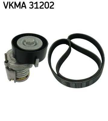 Volkswagen POLO V-ribbed belt 1365304 SKF VKMA 31202 online buy
