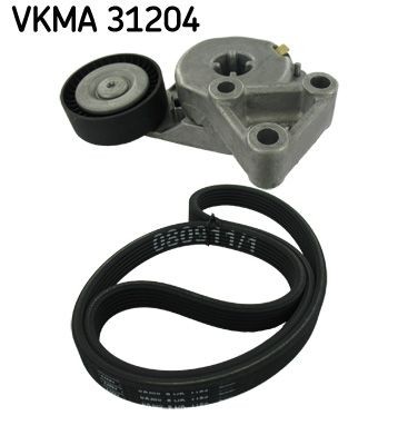 OEM-quality SKF VKMA 31204 V-Ribbed Belt Set