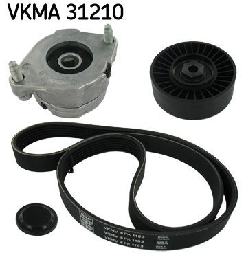 Great value for money - SKF V-Ribbed Belt Set VKMA 31210