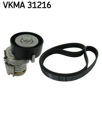 SKF VKMA 31216 Poly v-belt kit VW POLO 2013 in original quality
