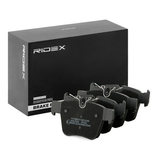 RIDEX Brake pad kit 402B1319 suitable for MERCEDES-BENZ C-Class, GLC