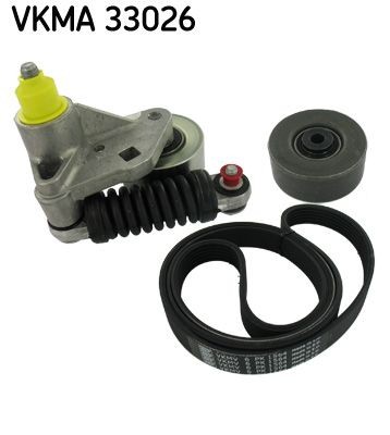 SKF VKMA 33026 V-Ribbed Belt Set